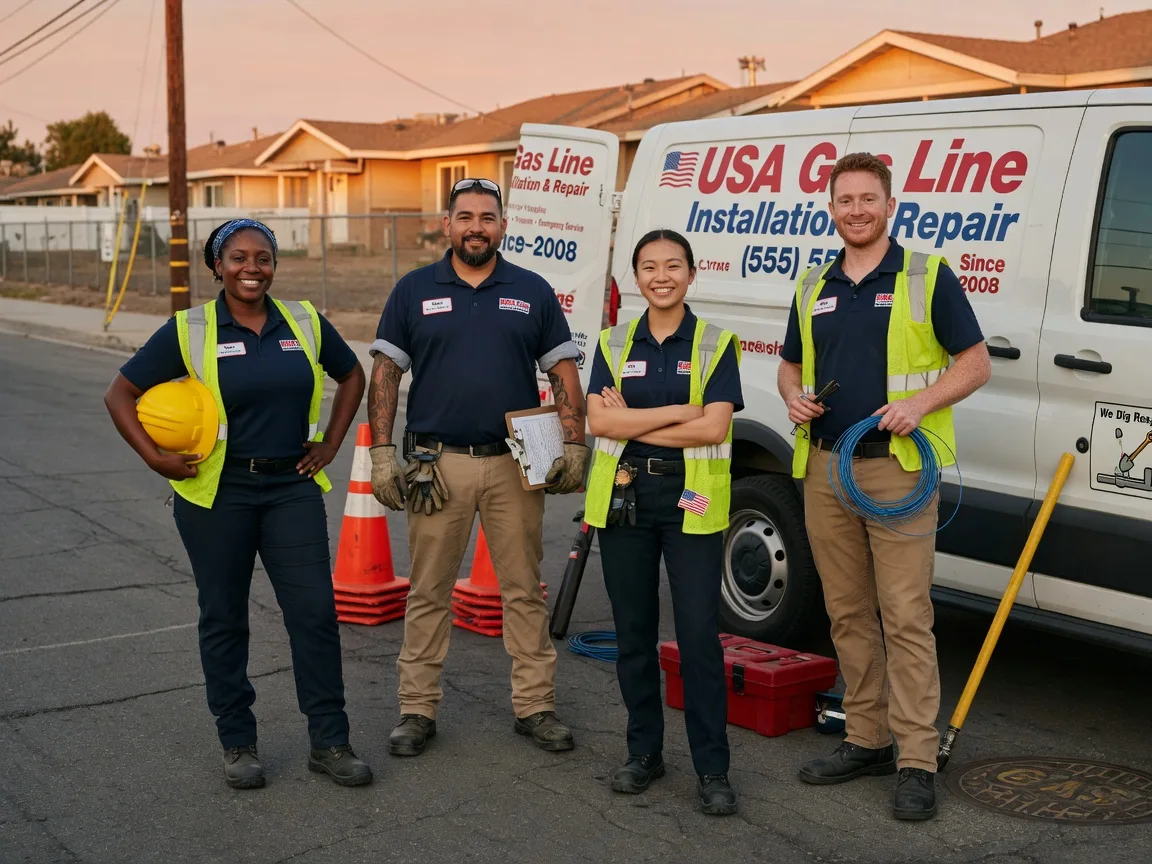Gas Line Installation company in Cambridge, NE